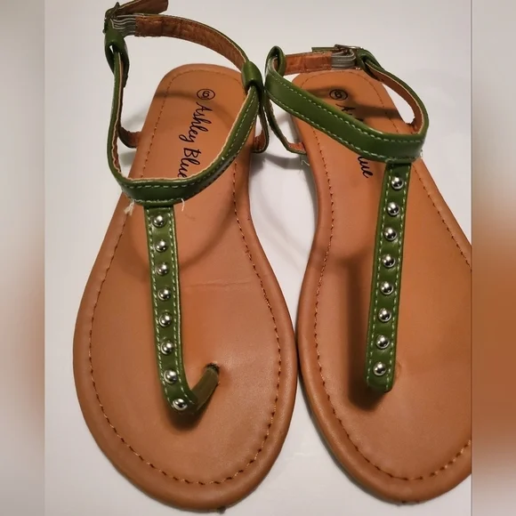 Ashley Blue women's sandals size 6 - Picture 2 of 7